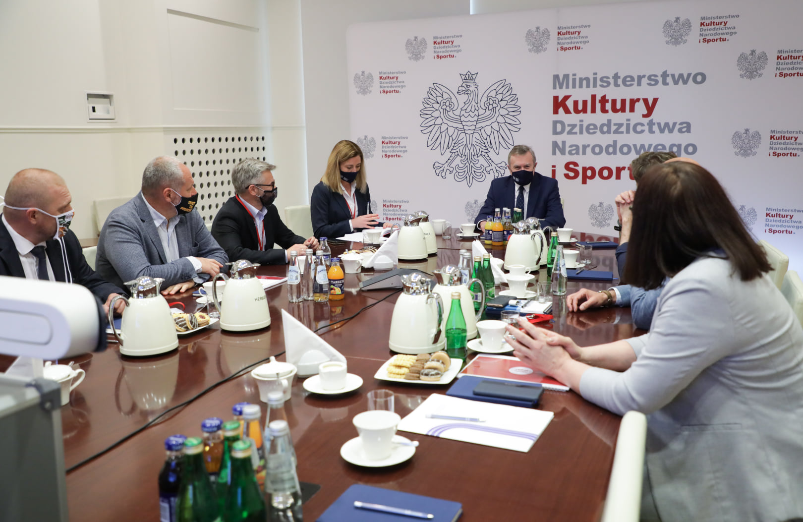 Spotkanie w Ministerstwie Kultury, Dziedzictwa Narodowego i Sportu.